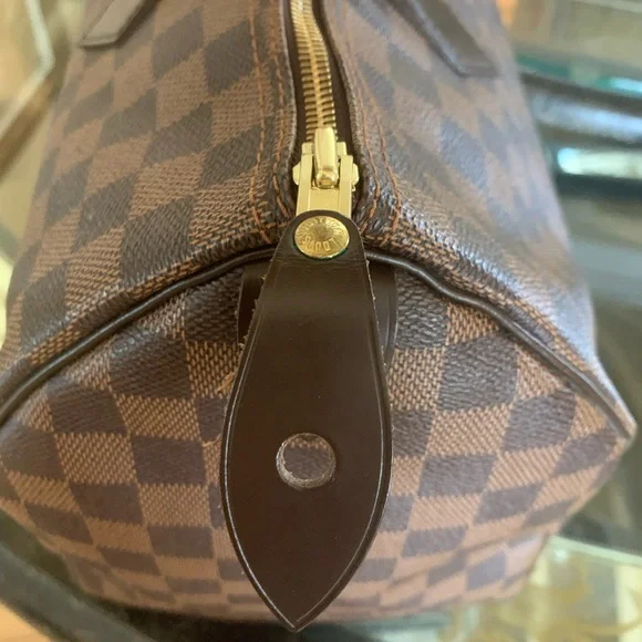 Excellent Condition Damier Ebene Speedy 35 - Picture 14 of 15